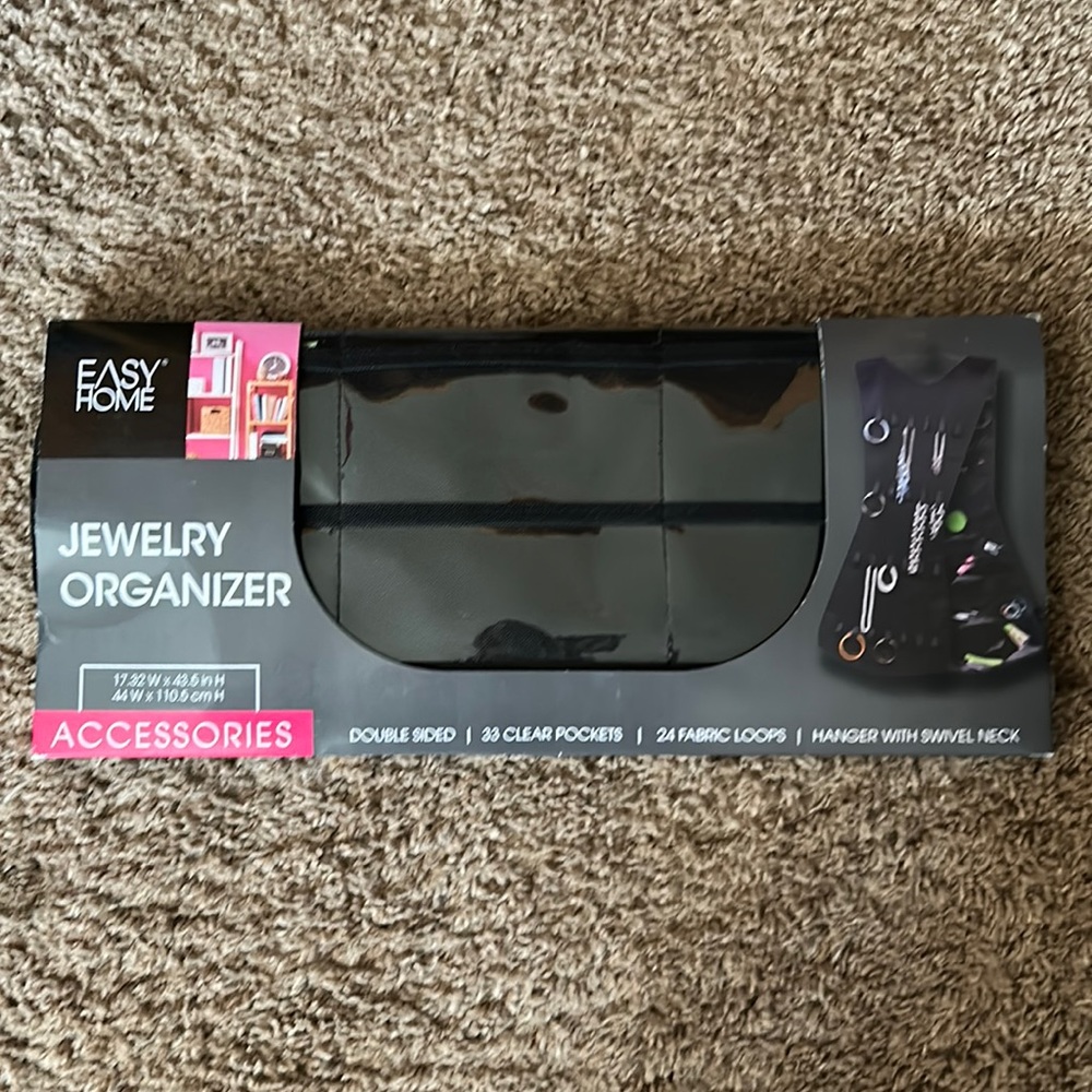 Easy Home Jewelry Organizer